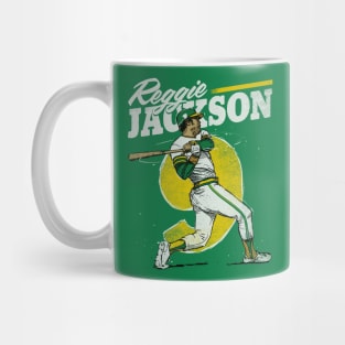 Reggie Jackson Oakland Retro Mug